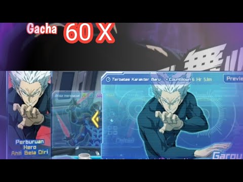 "one punch man" Gacha limited banner Garou, 60x Gacha langsung dapet #hoki