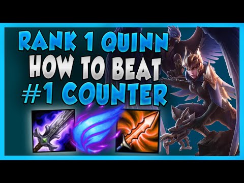#1 QUINN WORLD HOW TO BEAT HER HARDEST MATCHUP TOP LANE (COUNTER YOUR COUNTERS!) - League of Legends