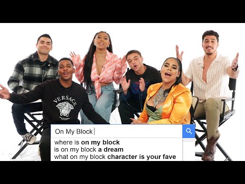 On My Block Cast Answer the Web's Most Searched Questions | WIRED