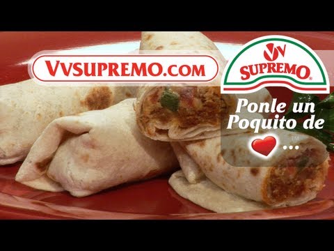 Mini Burritos de Huevo con Chorizo Como Hacer (Español)