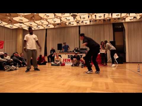 Stack Your Skillz 2013 HipHop 1/4 Finale Jerom (ConcretArt/StreetLove) vs Sabido (München?
