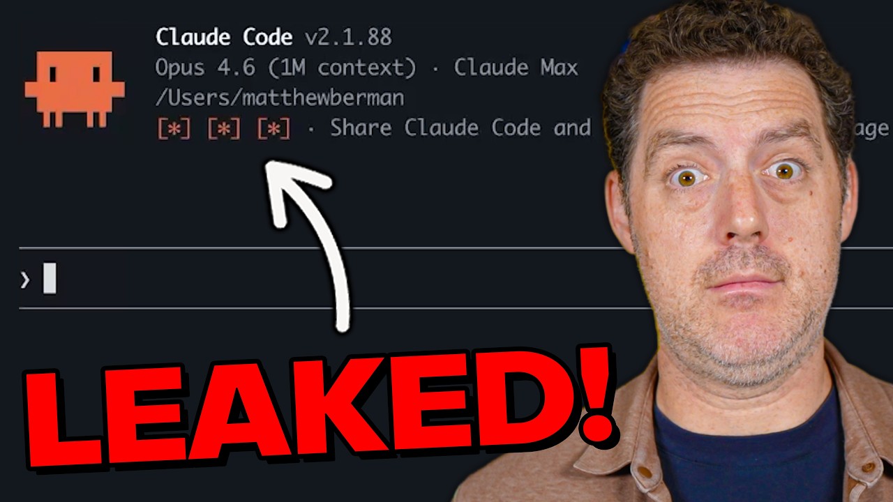 Claude Code Leak: What Developers Can Learn - Matthew Berman
