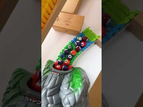 Marble Run (reverse playback video No.116) #ASMR