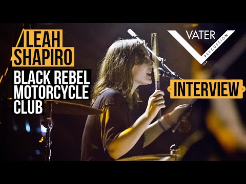 Vater Percussion - Leah Shapiro - Black Rebel Motorcycle Club