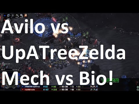 Starcraft 2 - Mech vs Bio - avilo vs UpATreeZelda - TvT
