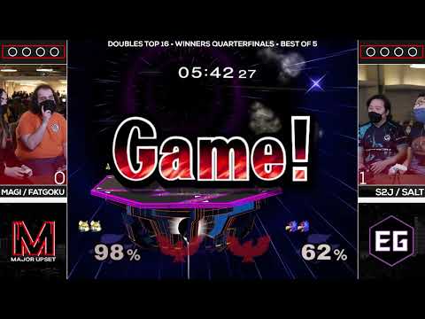 Magi / FatGoku vs S2J / Salt - Melee Doubles Winners Quarter-Final - MAJOR UPSET