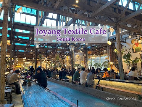 Joyang Textile Cafe (조양방직), Coreia, impressão fotográfica, outubro de 2023