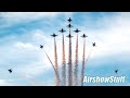 Blue Angels, Thunderbirds, and more! "Salute to America" (4th of July) Warbird/Military Flyovers