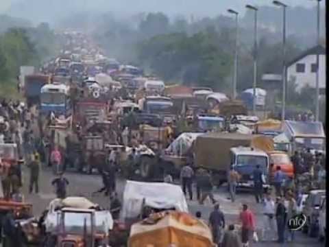 Krajina refugees arrive in Banja Luka (August 8th 1995)