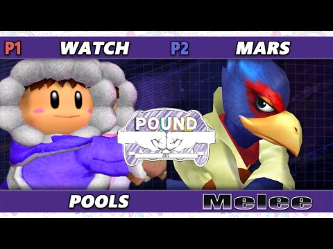 Pound 2022 - Watch (Ice Climbers) Vs. Mars (Falco) SSBM Smash Melee Tournament