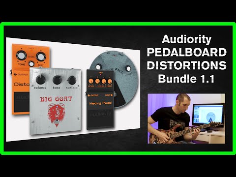 Audiority Pedalboard Distortions Bundle - Vintage and heavy guitar tones!