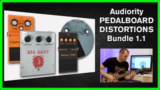 Video thumbnail for Audiority Pedalboard Distortions Bundle - Vintage and heavy guitar tones! by AleArzMusic