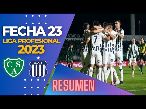 Sarmiento vs Talleres RESUMEN Fecha 23