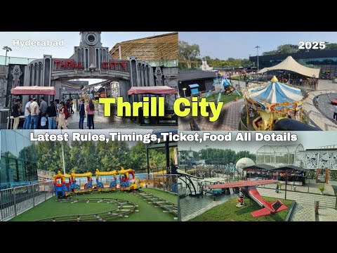 Thrill City Hyderabad || Latest Rules,Timings,Ticket,Food All Details ||Must Visit Place ||Telangana