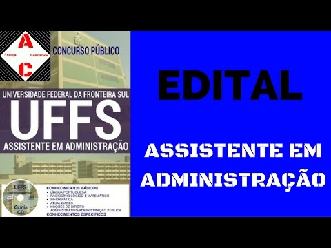 Apostila Concurso UFFS 2016 - Assistente em Administração