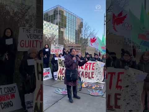 Pro-, anti-Duterte groups clash over justice as ICC hearing begins