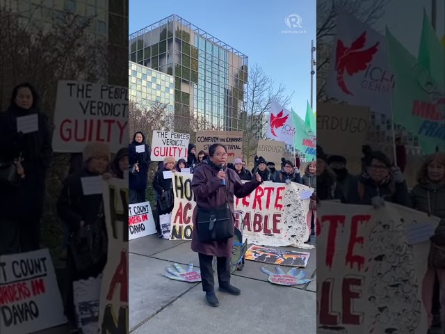 Pro-, anti-Duterte groups clash over justice as ICC hearing begins