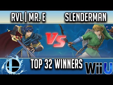 Smash'N'Splash 3 TOP 32 WINNERS - Rvl | Mr. E (Marth) vs Slenderman (Link)