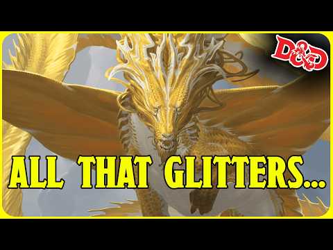 Gold Dragon DEEP Dive for Dungeons and Dragons!