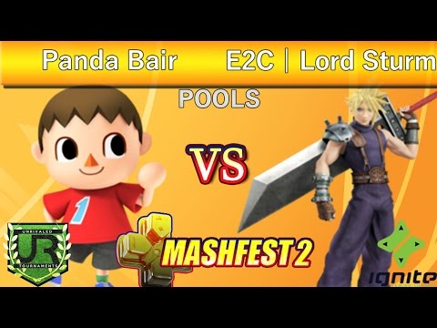 Mashfest 2 Singles  POOLS - Panda Bair (Villager) vs E2C | Lord Sturm (Cloud)