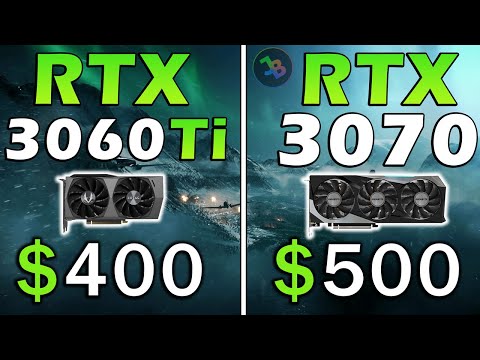 RTX 3060 Ti vs RTX 3070 | Test in 8 Games | 1080p