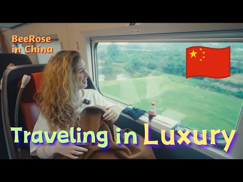 China’s High-Speed Trains are UNBELIEVABLE | First Class BLEW ME AWAY!