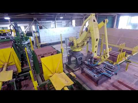 KELLER HCW - Corobrik, Rietvlei - Entlade- und Verpackungsanlage / Unloading and packaging plant