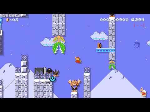 Winter Dash - Super Mario Maker 2
