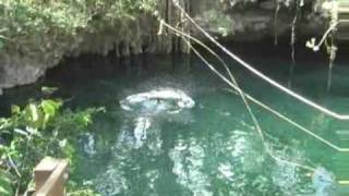 preview picture of video 'ATV CenoteTour Cancun Mexico'