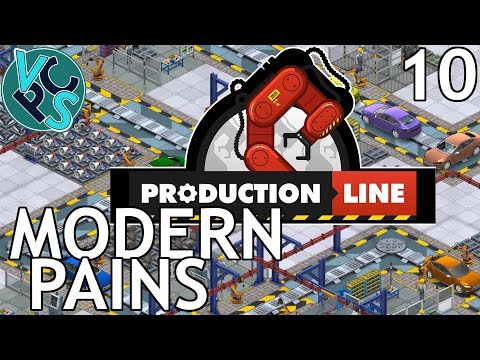 Production Line EP10 - Modern Pains - Alpha 1.43 Manufacturing Tycoon Gameplay