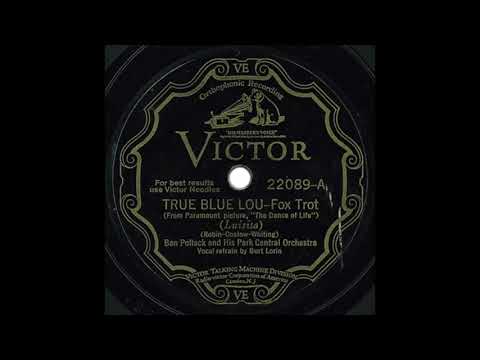 True Blue Lou - Ben Pollack and His Park Central Orchestra - 1929 - HQ Sound
