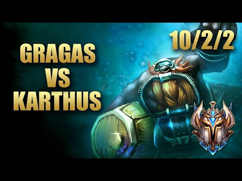 IG Ning Gragas Jungle  Vs Karthus - KR Challenger Match Summary Patch 9.20