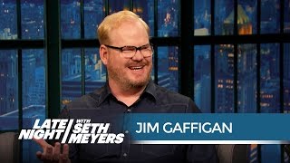 Stop Yelling "Hot Pockets!" at Jim Gaffigan - Late Night with Seth Meyers