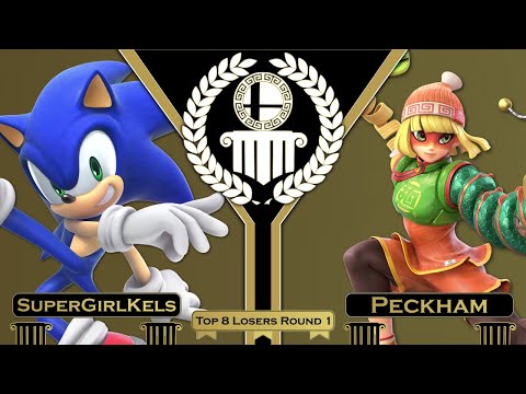 Online Olympus II: Ultimate Singles - SuperGirlKels vs Peckham Top 8 Losers Round 1