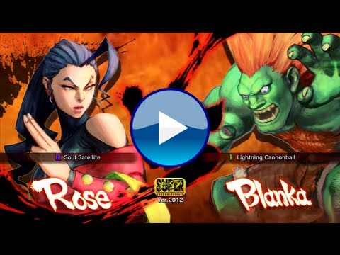 rosetukaidesu ( Rose ) vs kimagure2525 ( Blanka ) SSF4 AE 2012 720p HD | PhilaGilla