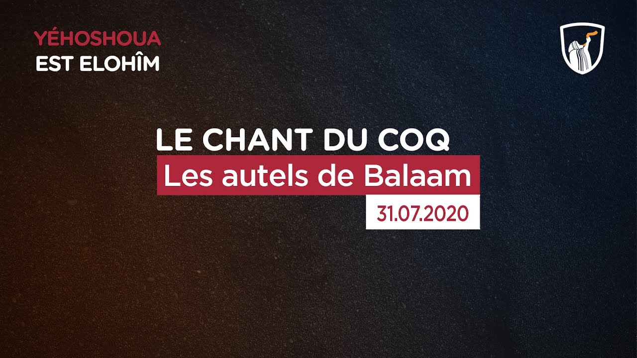 Thumbnail of video: Les autels de Balaam