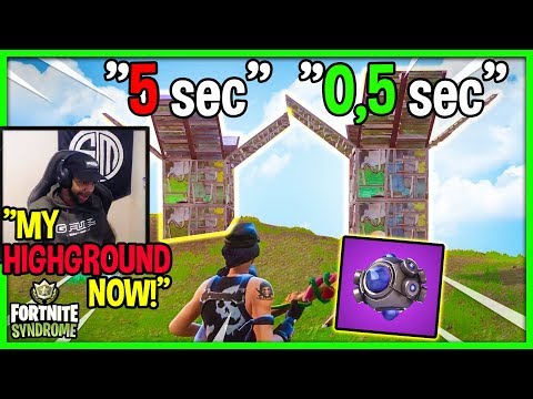 DAEQUAN SHOWS THE *NEW* FASTEST BUILDING TECHNIQUE TO GET HIGHGROUND!