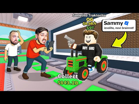 ADMIN JE NAPRAVIO I MOG BRAINROTA U STEAL A BRAINROTU !!