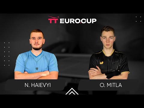 08:00 Nazarii Haievyi - Oleksii Mitla 10.03.2025 TT Euro.Cup Ukraine Master. TABLE 3