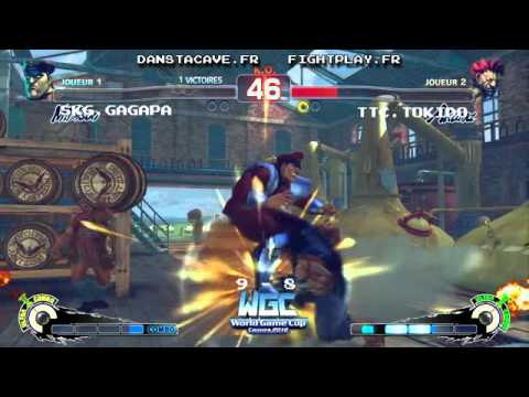 WGC2012: France vs. World - Tokido part 1/2 (SSFIV:AE 2012)
