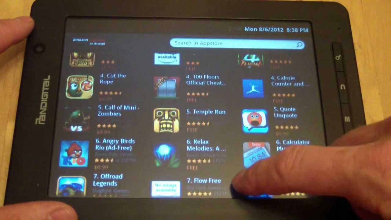 Installing App Store On Pandigital Supernova Android Tablet