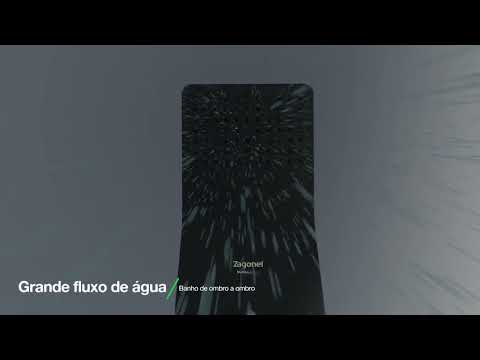 DUCHA ZAGONEL DUCALI BLACK ELETRONICA 7500WX220V*