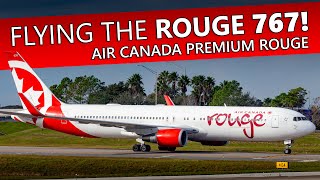 Download lagu Flying the Air Canada Rouge 767! Premium Rouge Orlando to Toronto mp3