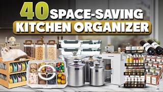 40 Unique Space Saving Kitchen Organizers on Amazon (2026 Must-Haves!)