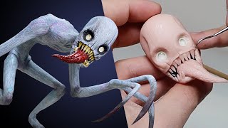 Sculpting THE RAKE! Creepypasta - Polymer Clay Timelapse Tutorial | Ace of Clay
