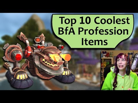Top 10 Coolest Profession Items in BfA