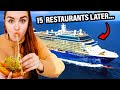 I Ate At Every Restaurant On A Luxury Cruise Ship