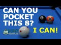 Useful Direction Control With Small Gap And Frozen Ball Kiss Shots