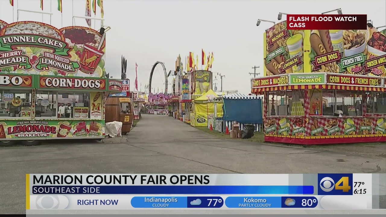 ‘Hopefully the weather holds.’ Marion Co. Fair begins amidst threat of stormy start