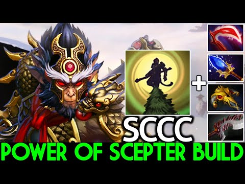 SCCC [Monkey King] Power of Scepter Build No Mercy in Ranked Dota 2